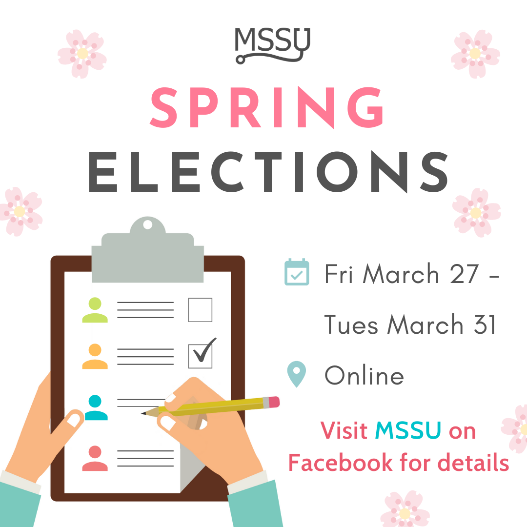 MSSU Spring Elections Medical Science Students United